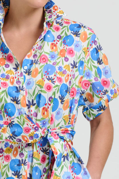 Shirty The Lucy Dress - Summer Bouquet