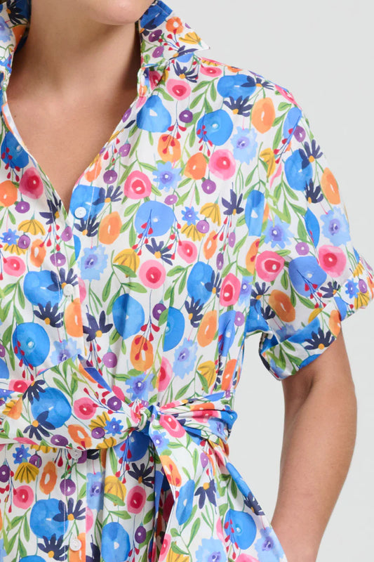 Shirty The Lucy Dress - Summer Bouquet