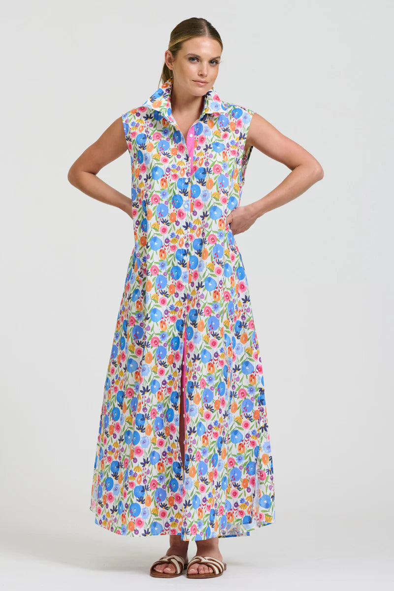 Shirty The Sabine Dress - Summer Bouquet