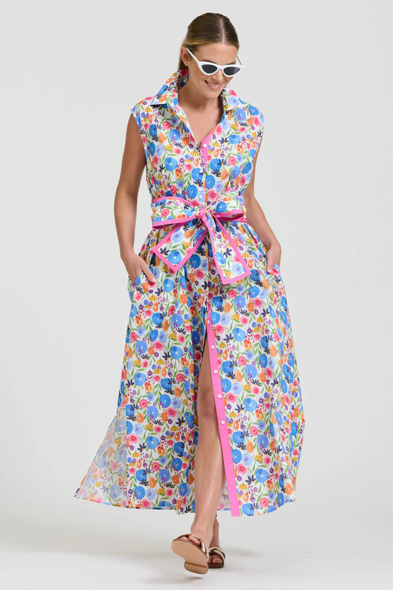 Shirty The Sabine Dress - Summer Bouquet