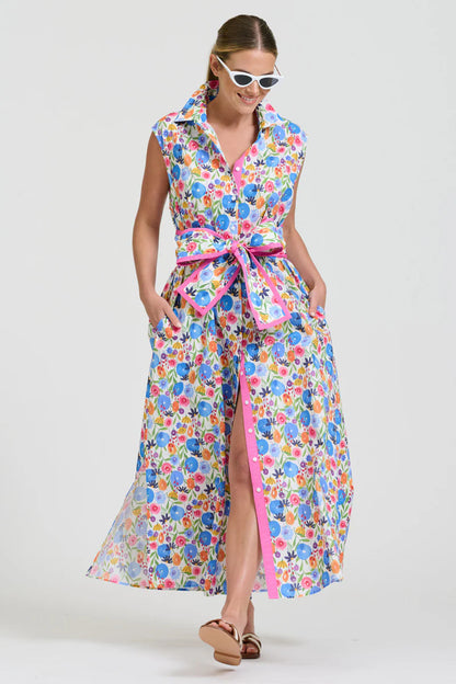 Shirty The Sabine Dress - Summer Bouquet