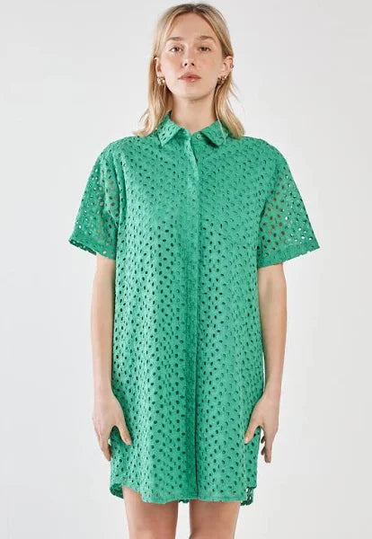 Sass Steva Dress Green
