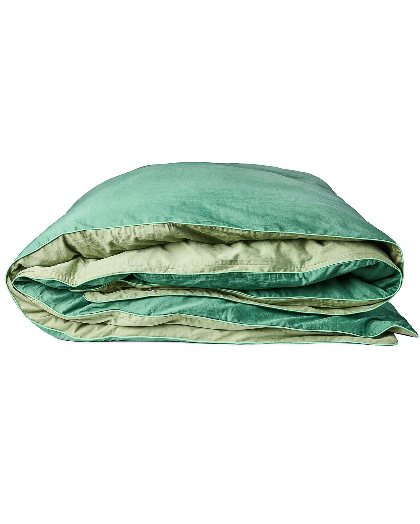 Glow In Green Bamboo Cotton Quilt Cover