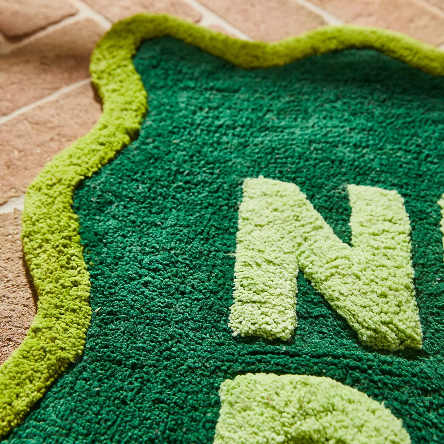 Sage and Clare Amalie Nudie Bath Mat Kelp