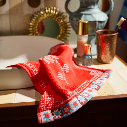Sage & Clare Bonny Face Washer Set - Poppy