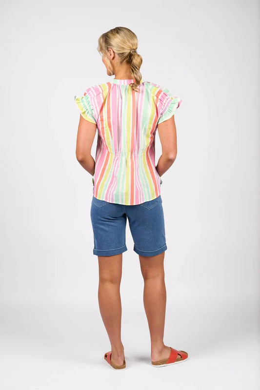 Vassalli Drop Shoulder Shirt Cabana