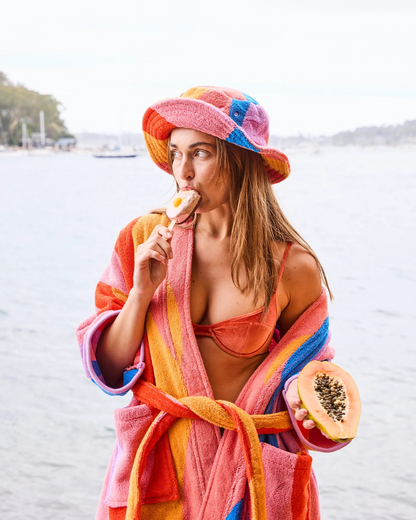 Kip and CO Surfs Up Terry Beach Hat