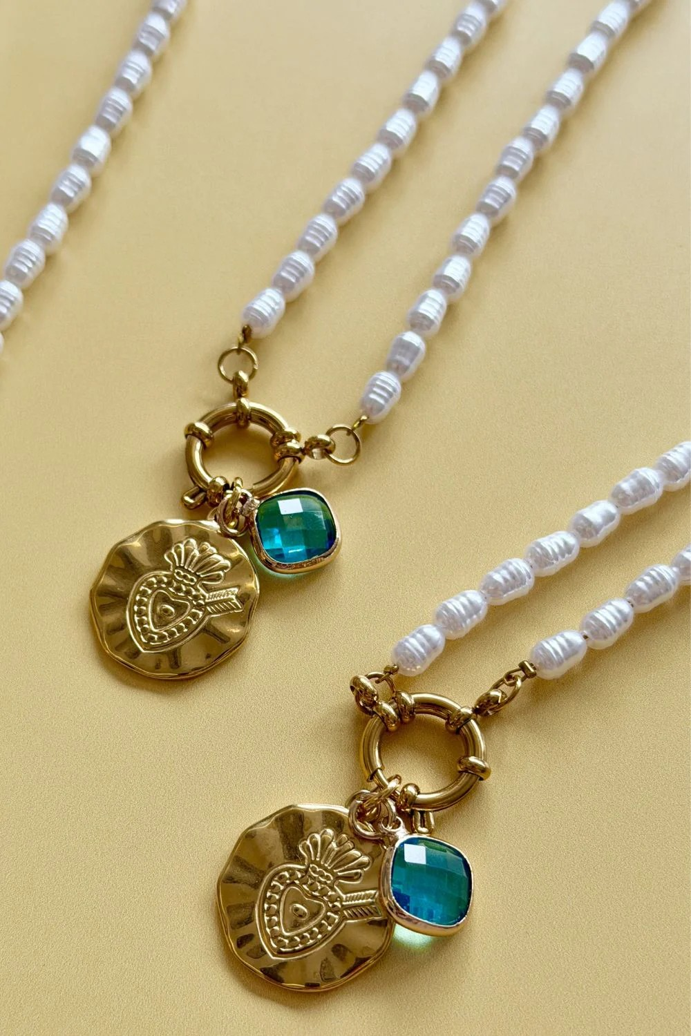Mosk Melbourne Heart of the Sea Necklace