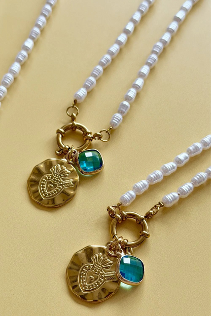Mosk Melbourne Heart of the Sea Necklace