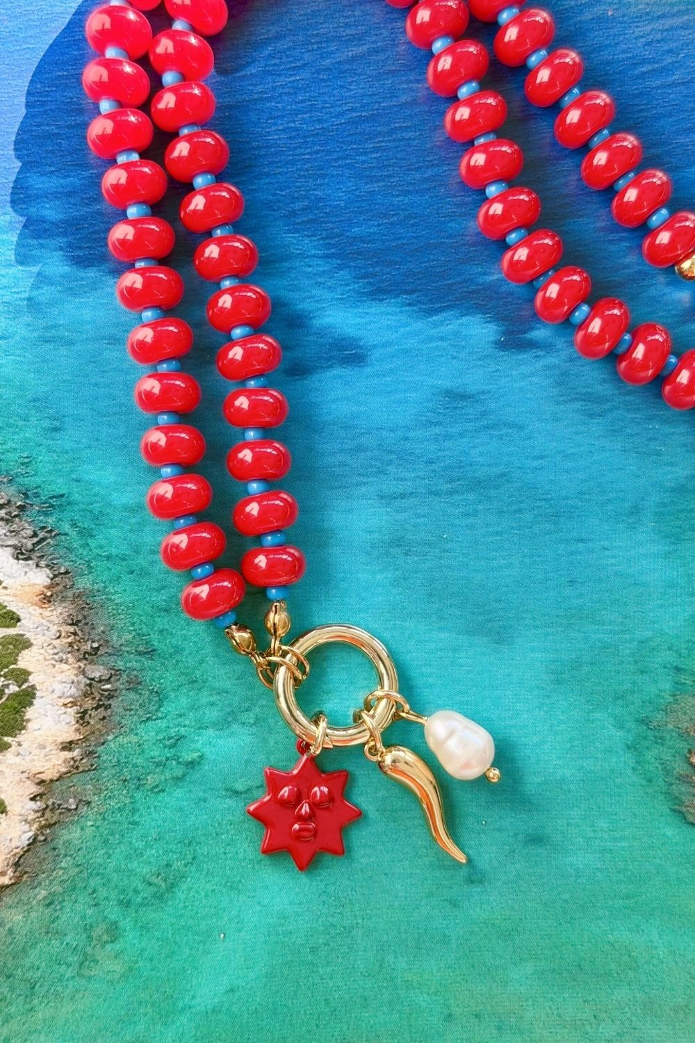 Mosk Melbourne Buona Fortuna Necklace