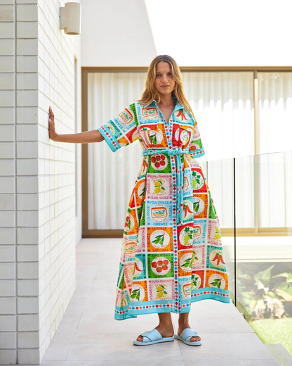 Walnut Melbourne Cannes Dress - Ciao Sicily