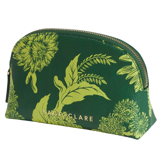 Sage & Clare Delphine Cosmetic Pouch - Anise