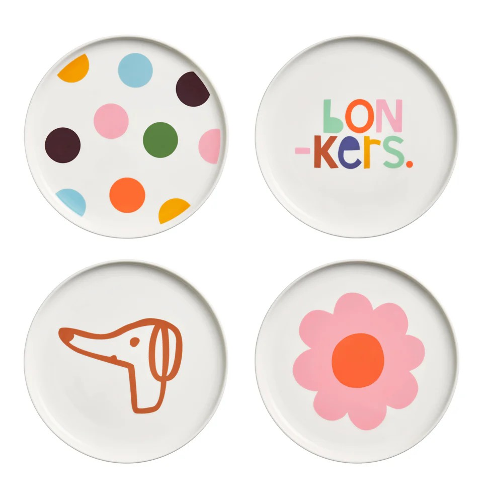 Castle and Things Bonkers Art Edition Plate Set