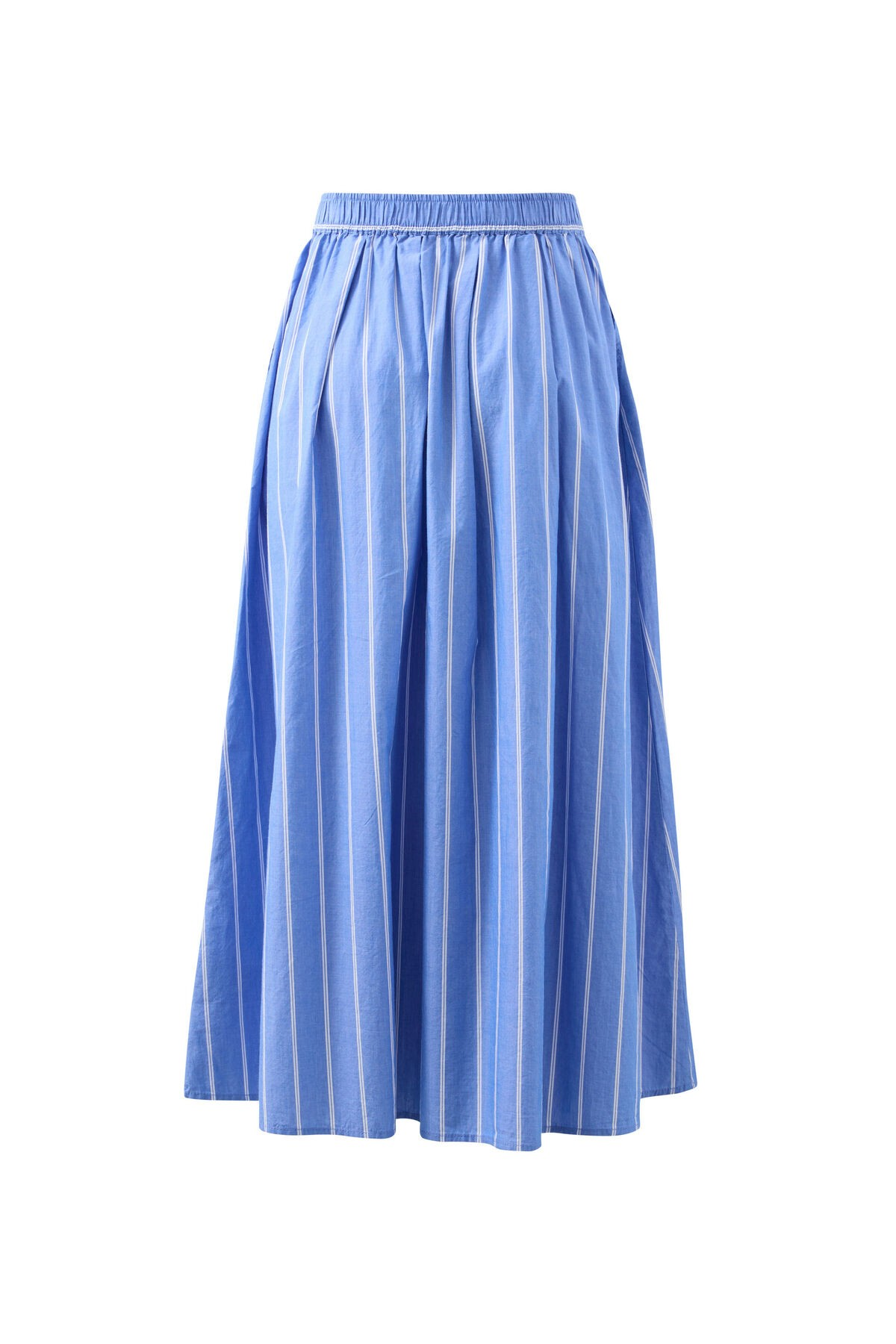 Ceres Life Florence Maxi Skirt - Oxford Blue/White Stripe