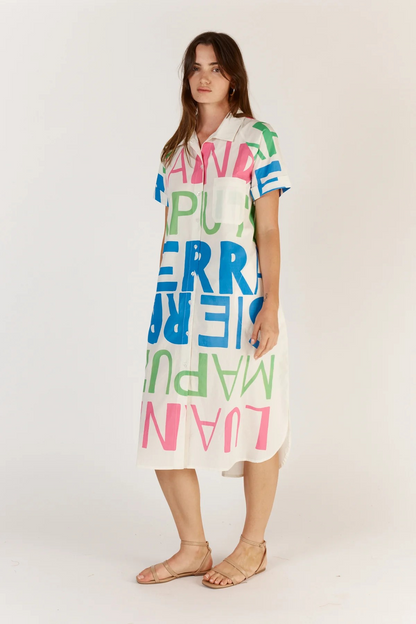 ITAMI Sierra Button Dress