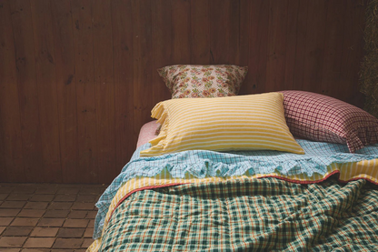 Sterling Belle | Society Of Wanderers Banksia/Wattle Double Sided King Quilt