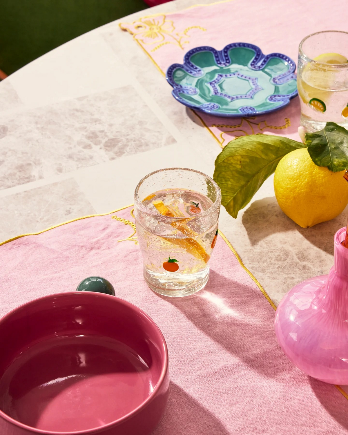 Kip and Co Fruity Tumbler Glass 4P Set