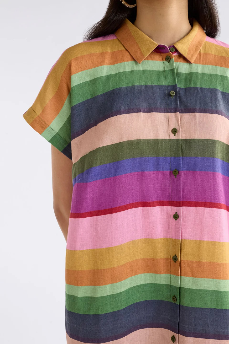 Elk the Label Tilko Linen Shirt Dress