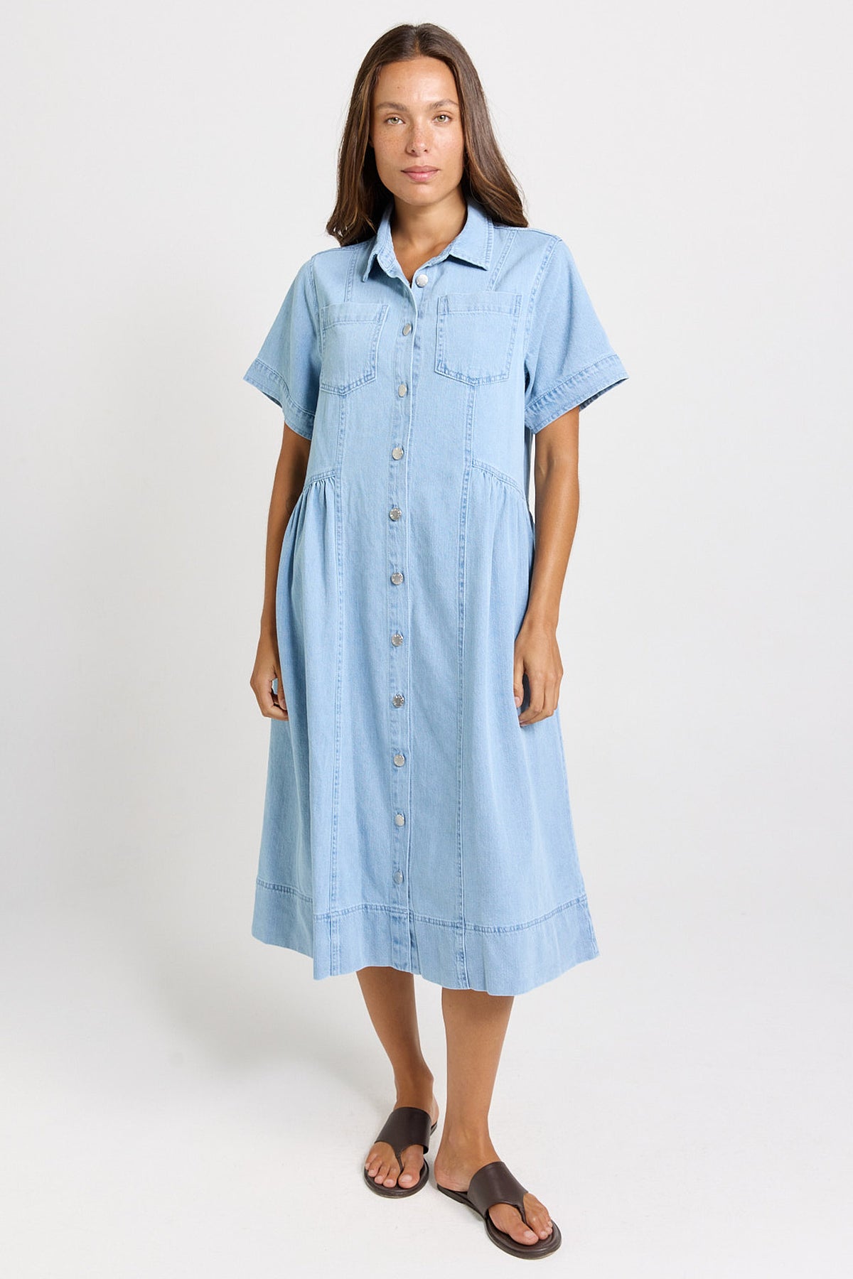 Betty Basics Willow Denim Dress - Medium Wash