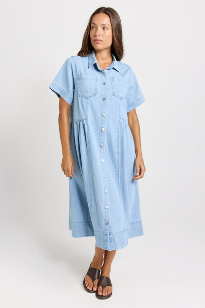Betty Basics Willow Denim Dress - Medium Wash