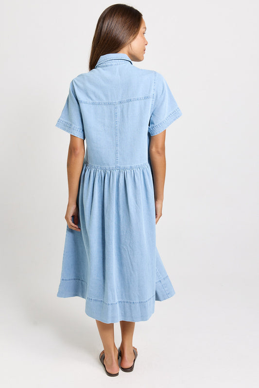 Betty Basics Willow Denim Dress - Medium Wash