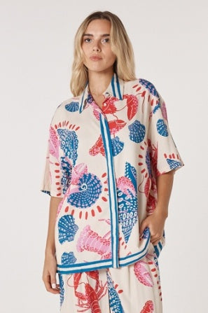 Fate+Becker Soleil Shirt - Lobster