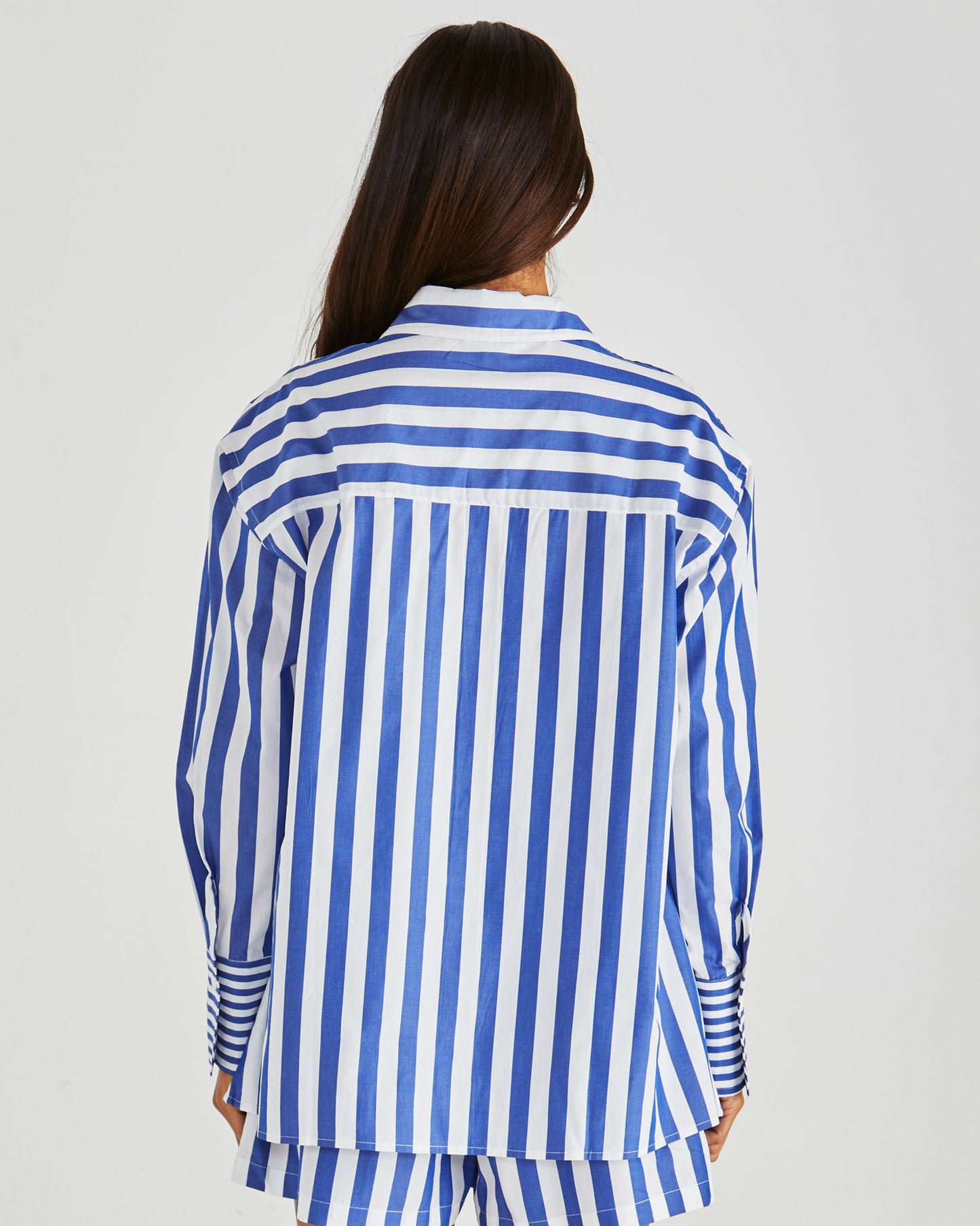 SASS Brynne Shirt Blue Stripe
