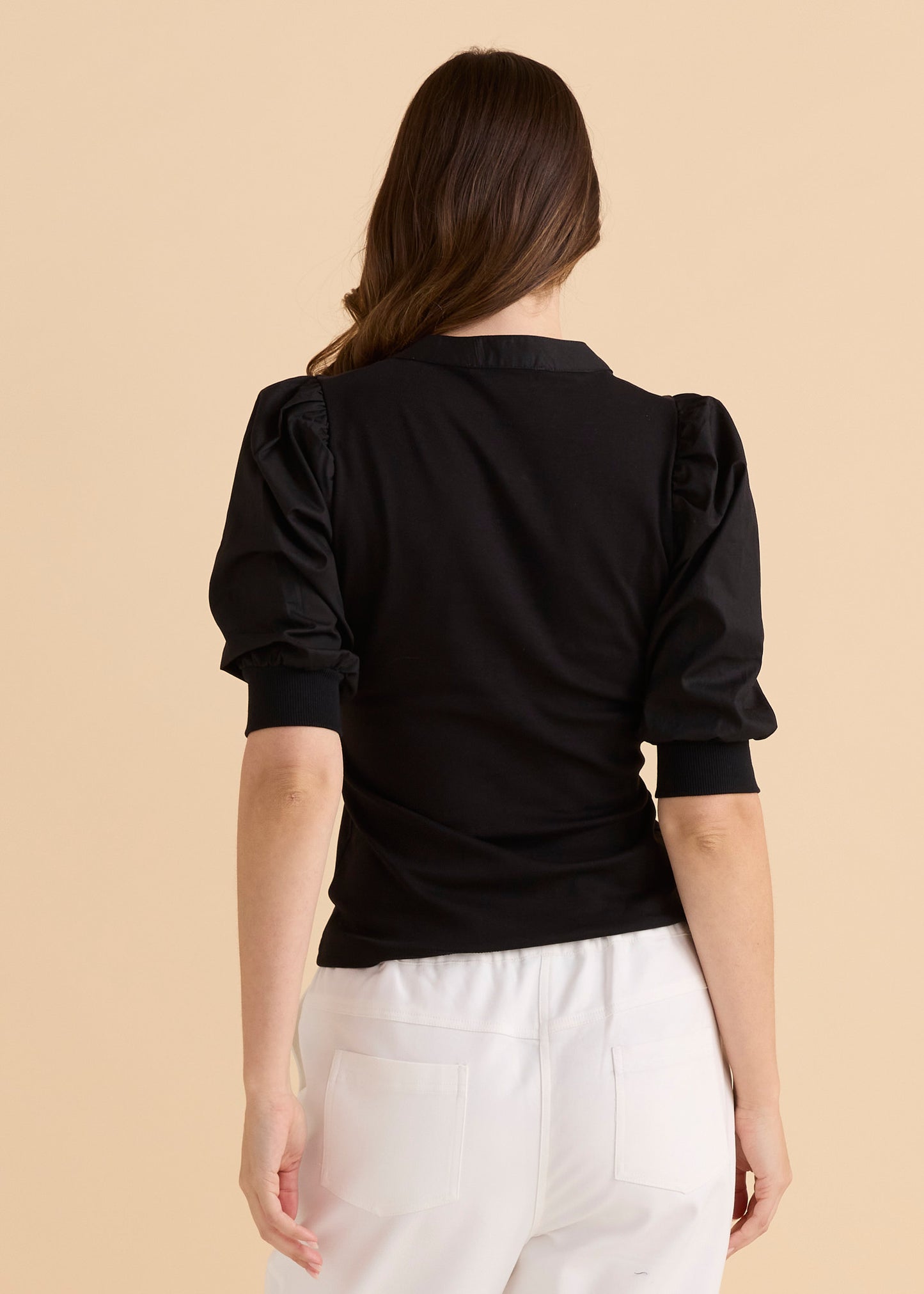 Betty Basics Ralph Rib Top - Black