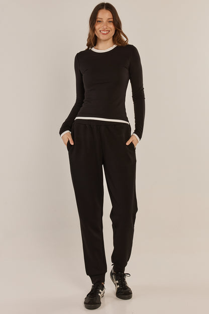 Betty Basics Cloud Tee - Black