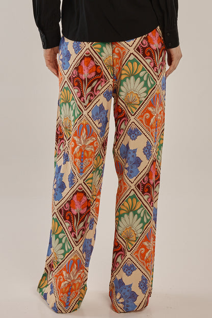 Betty Basics Lyon Pant - Villa Floral Print