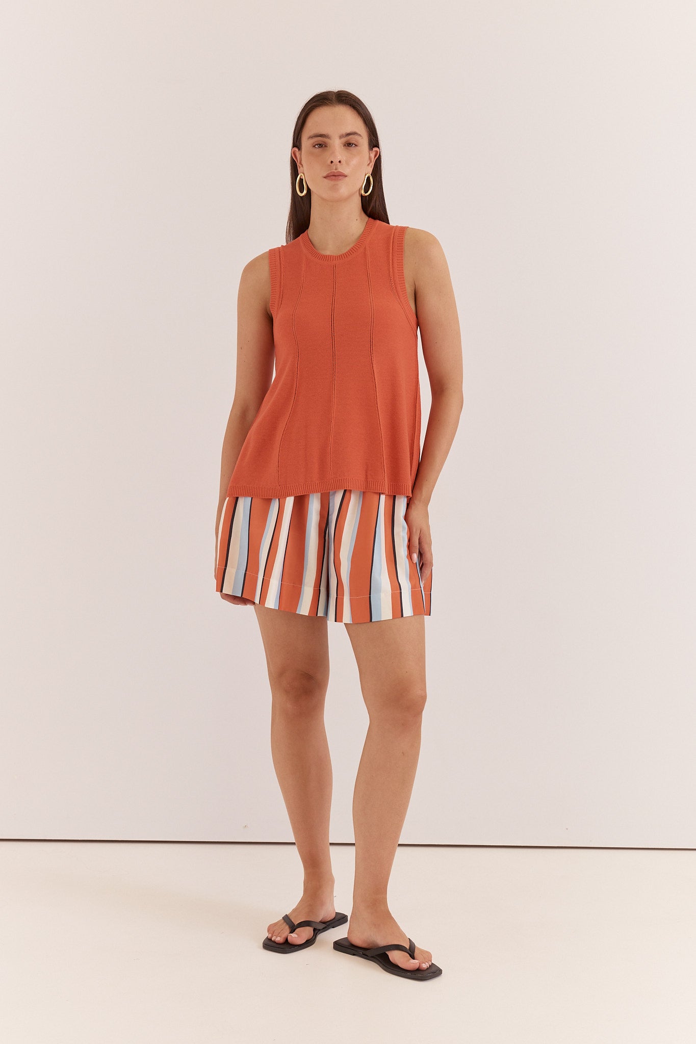 Betty Basics Krista Pointelle Tank - 2 Colours