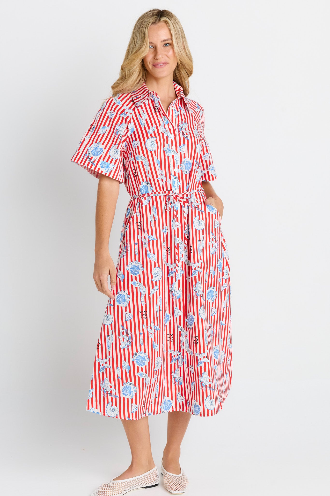 Betty Basics Amalfi Dress - Amalfi Print