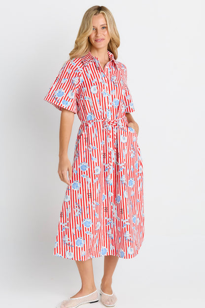 Betty Basics Amalfi Dress - Amalfi Print