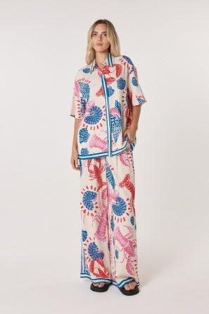 Fate+Becker Soleil Shirt - Lobster