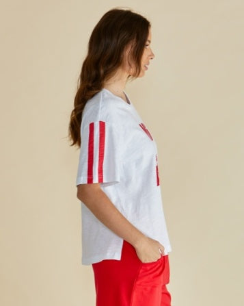 Cherry Print Betty Basics Relax Boxy Tee