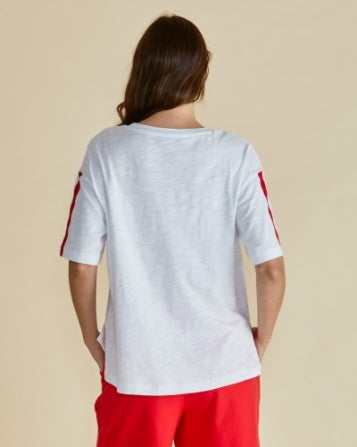 Cherry Print Betty Basics Relax Boxy Tee
