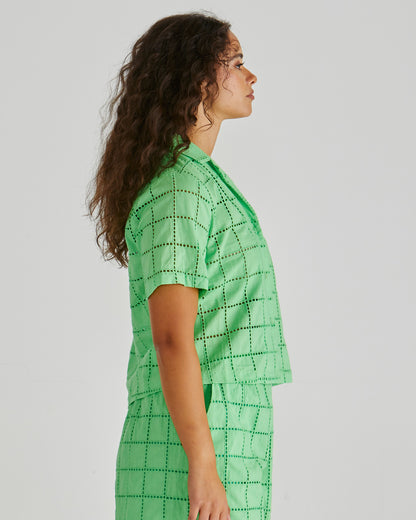 Sass Spencer Shirt - Green