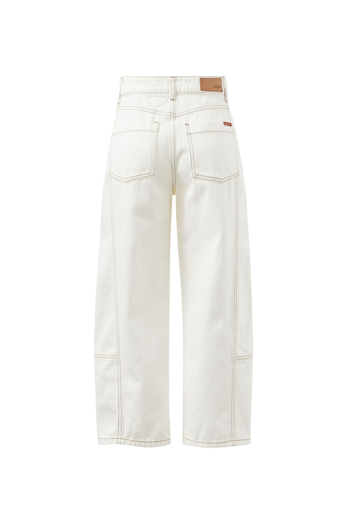 Ceres Life Demi Darted Barrel Jean - Fresh Ecru
