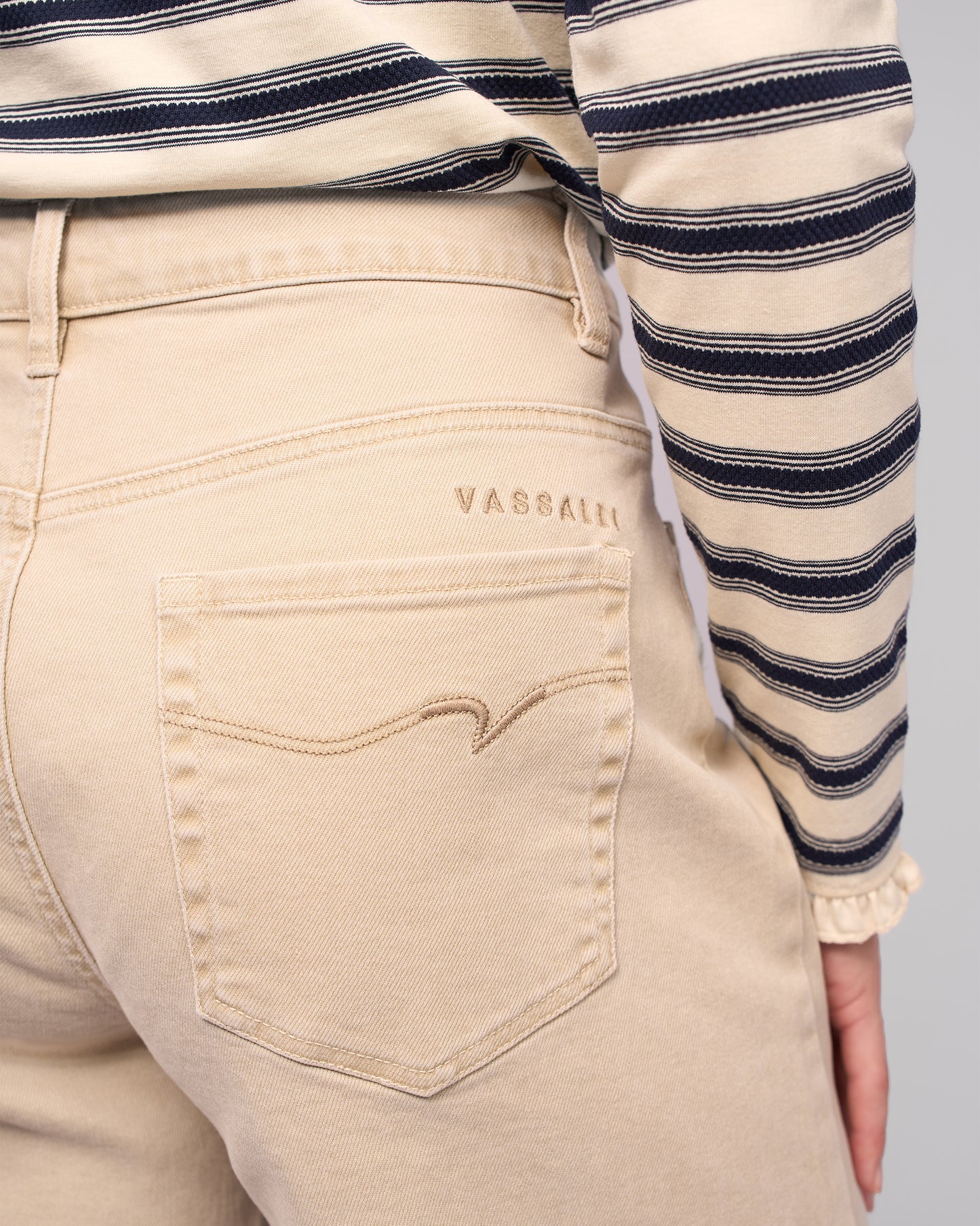 Vassalli Alley Jean Oat Denim