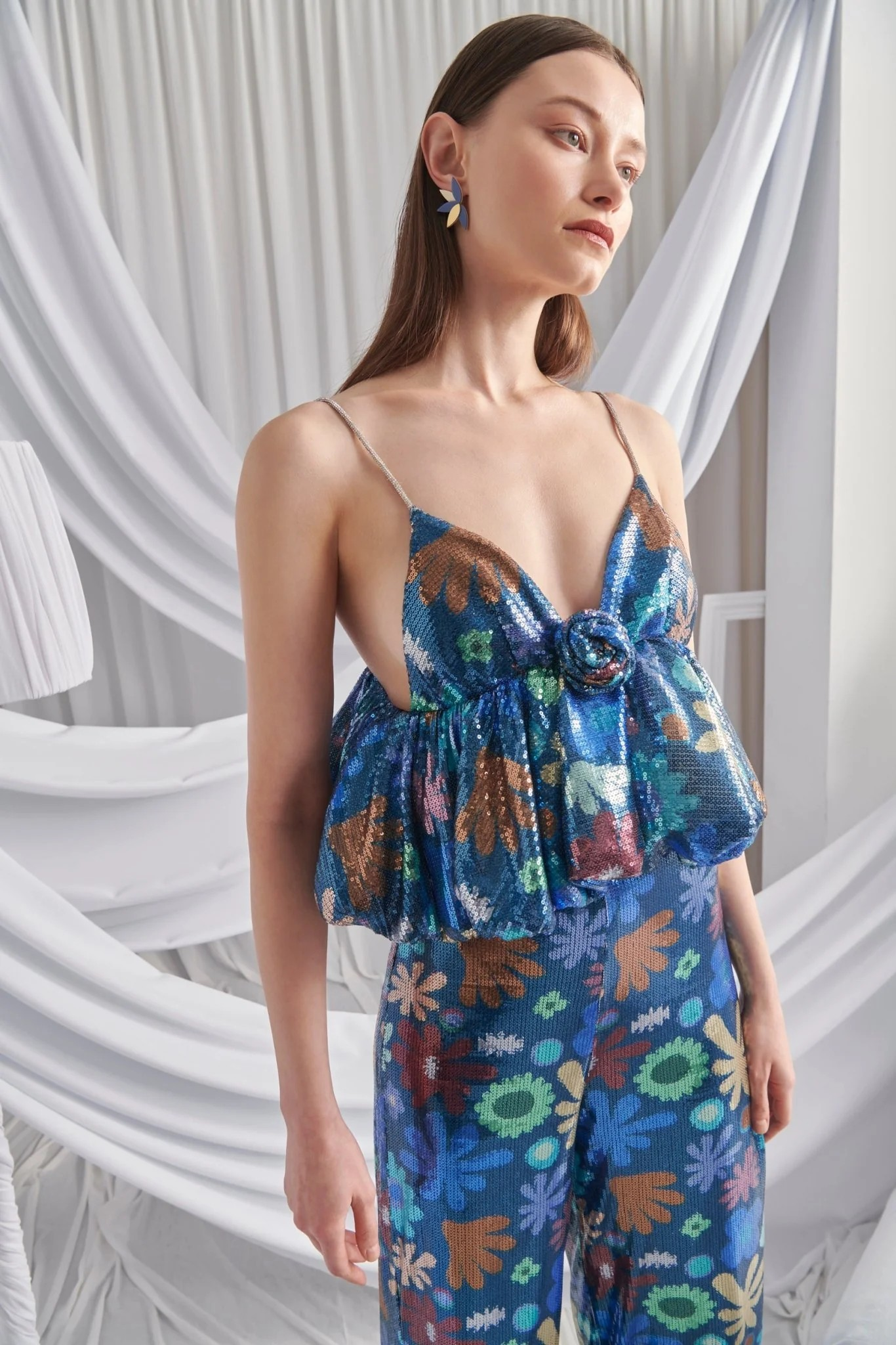 Celia B Luce Top Blue