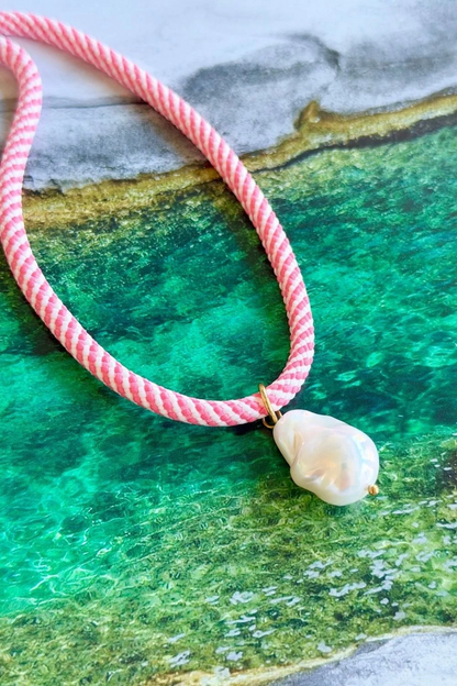 Mosk Melbourne Bella Perla Rope Necklace