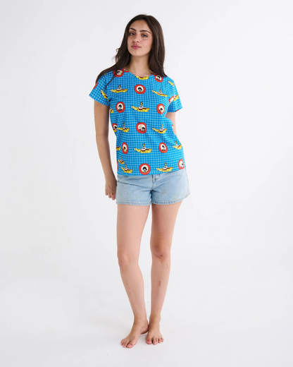 Kip&Co x The Beatles 'Yellow Submarine' Adult Organic Cotton T-shirt
