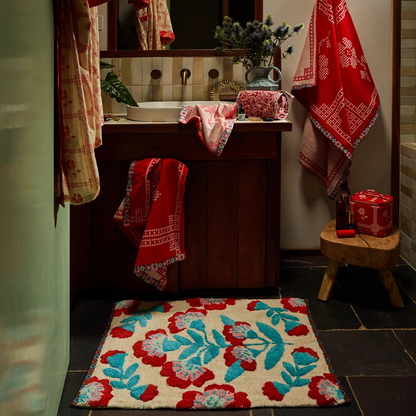 Sage & Clare Winona Bath Mat - Moonlight