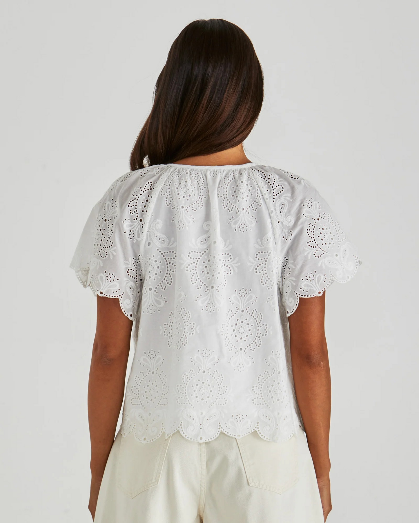Sass Ani Blouse White