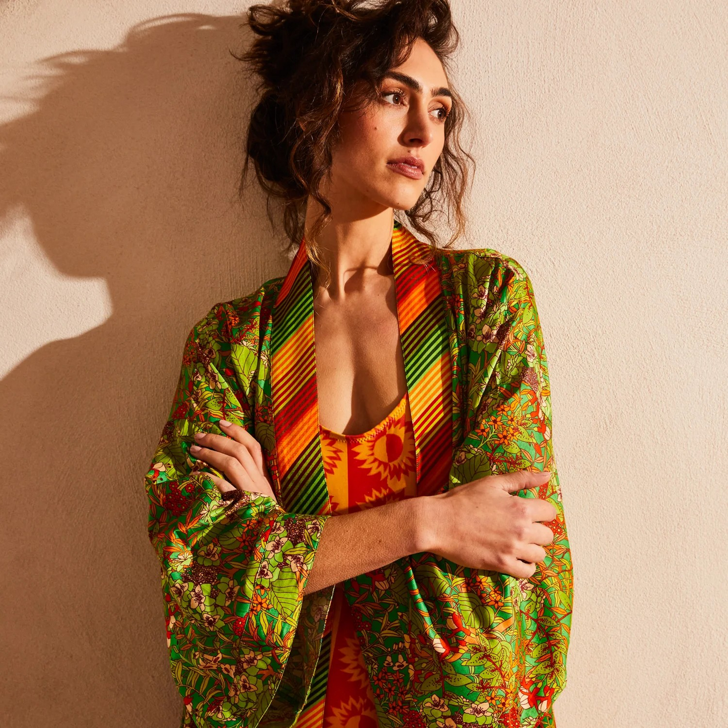 Sage and Clare Francesca Robe