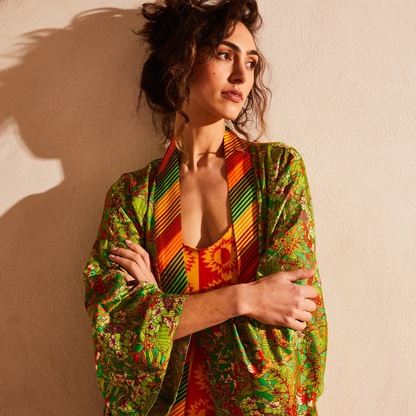 Sage and Clare Francesca Robe