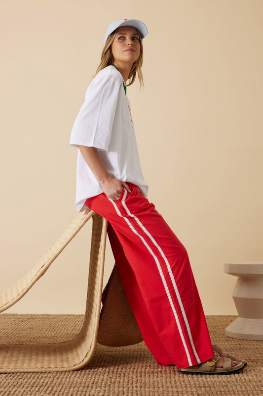 Ceres Life Resort Pant - Heritage red