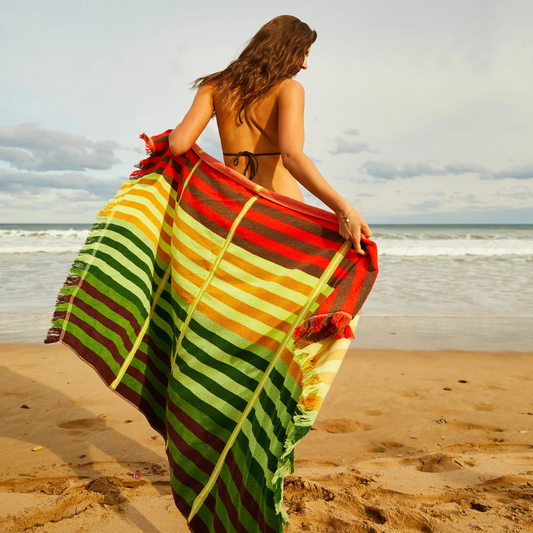 Sage & Clare Chiara Bath Sheet - Zest