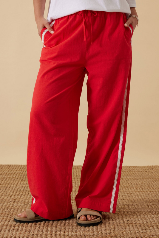 Ceres Life Resort Pant - Heritage red