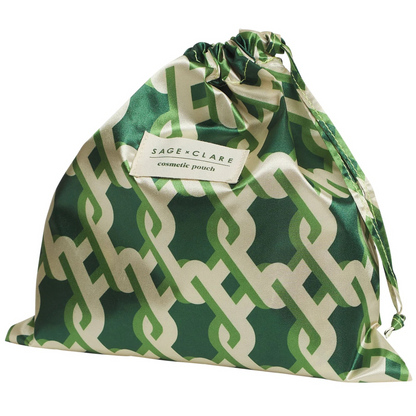 Sage & Clare Delphine Cosmetic Pouch - Anise